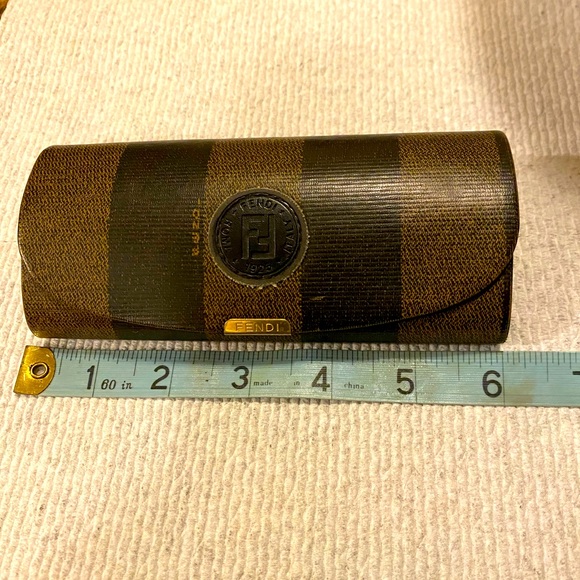 🇮🇹FENDI~Eyeglasses Hard Shell Occhiali Case, Authentic/Vintage - Picture 6 of 6